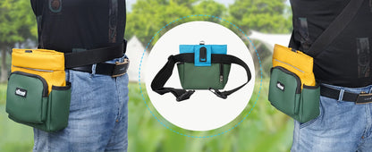 the TRAIL PACK - Hot Sale Dog Treat Bag for Training/Walking, Portable Pet Snack Pouch with Waist Belt, Durable Waterproof