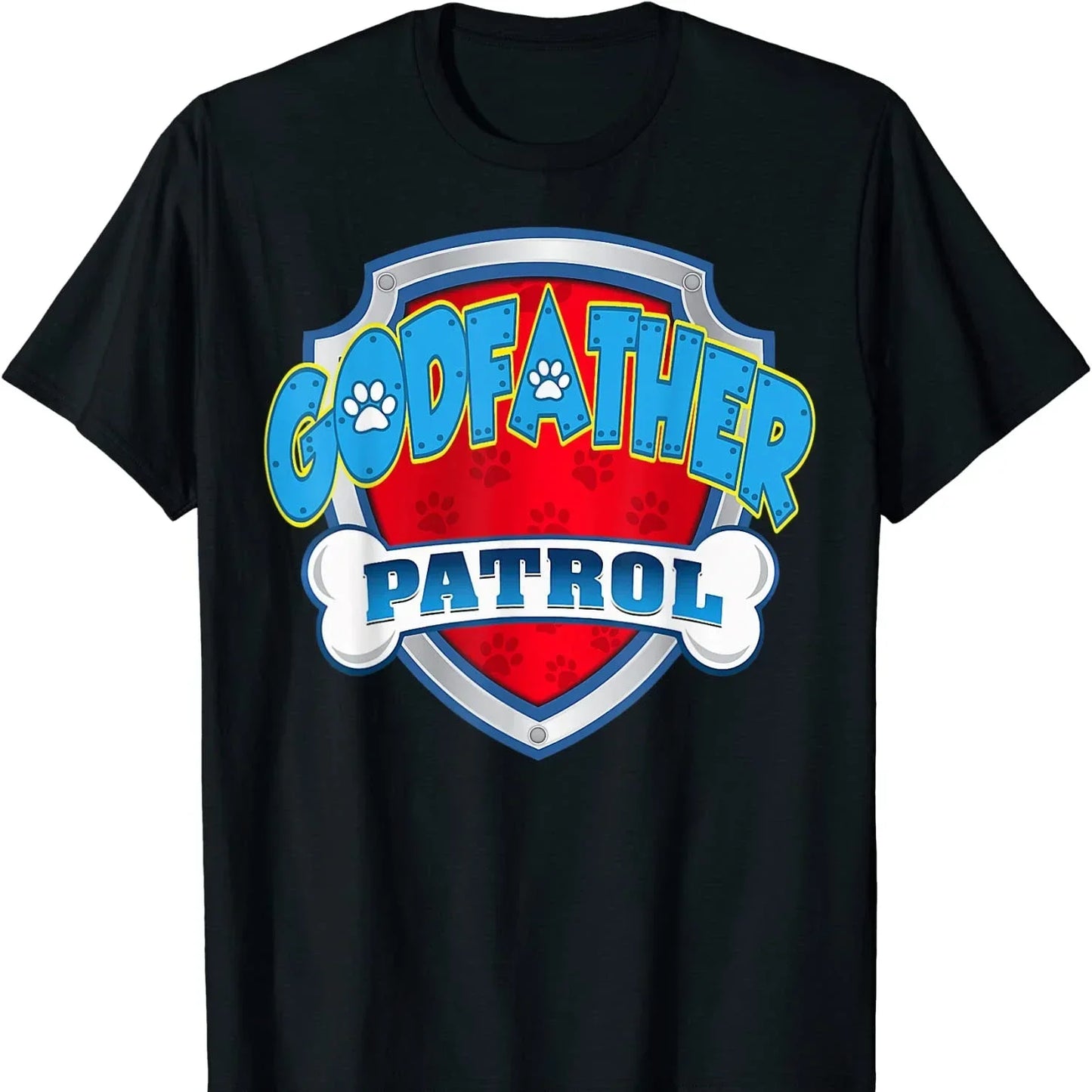 the DOG PATROL - Dog Patrol Shirt men's Women's Clothing Funny Gift Birthday Party Family Clothing T-Shirt Clothing Autumn and winter innerwear
