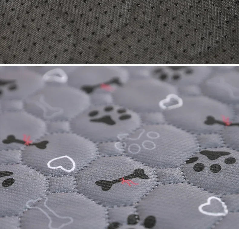 the PAWSHIELD REUSABLE MAT - Reusable Dog Pee Pad Blanket, Absorbent Diaper Washable Puppy Training Pad, Pet Bed Urine Mat for Pet, Car Seat Cover, Pet Bed New