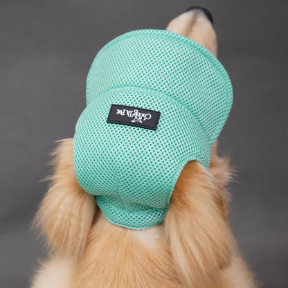 the SUNPAWS BREATHABLE HAT - New Summer Pet Dog Hat, Breathable Sun Protection, Ears Exposed Design, Golden Retriever, Dog Cap, Summer Shade Pet Accessories