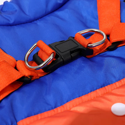 Pet Dog Jacket For Small Medium Dogs Cats With Harness Winter Warm Puppy Clothing Waterproof Coat Yorkshire Bulldog Pug Clothing