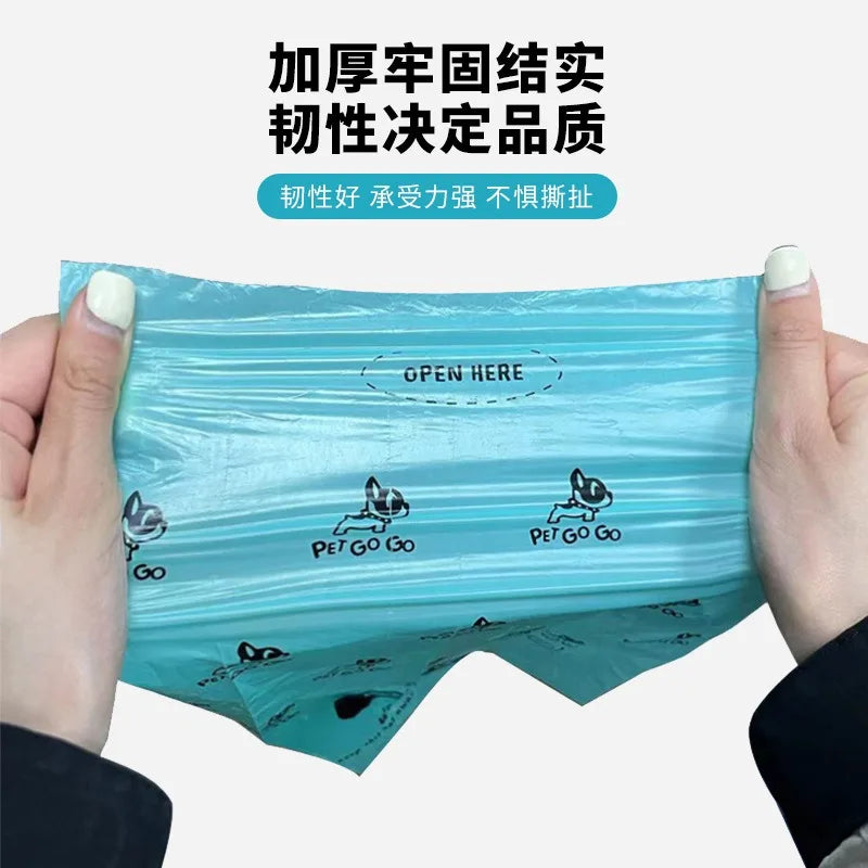 the GLOWCLEAN BAG DISPENSER - Pet Dog Poop Bag Dispenser with Hanging Hook Portable Travel Garbage Bags, Pink Dog Poop Pet Cleaning Equipped with LED Lighting