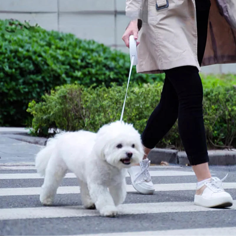 the ULTRAGRIP EXTEND LEASH - Newest MOESTAR Retractable Pet Leash 2 Air 190g, Dog Traction Rope 3M Length for Max 30KG Pet Withstand Max 950N Tensile Force