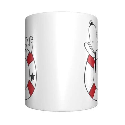Manga Snoopy Woodstock Cartoon Dog Coffee Mug DIY Customized Ceramic Tea Milk Mug