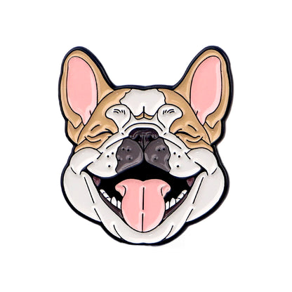 Kawaii Dogs Enamel Pins Cartoon Golden Retriever Brooch Clothes Backpack Lapel Badges Fashion Jewelry Accessories Friends Gifts