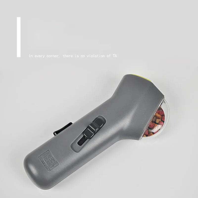 the SNACKSLINGER LAUNCHER - Dog Interactive Training Toy, Pet Snack Catapult Launcher, Outdoor Beach Toy, Dog/Cat Treat Launcher, Snack Food Feeder, Pet Supplies