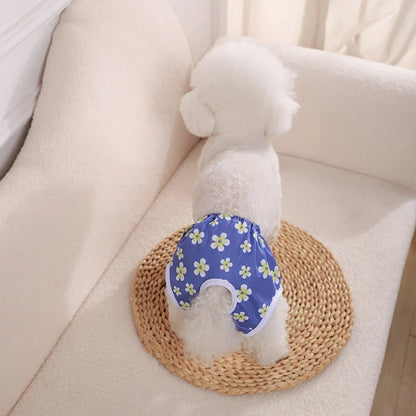 Female dog Cute Washable Male Dog Diapers, Reusable High Absorbency Leak-Proof Male Dog Diapers cat Physiological Pants