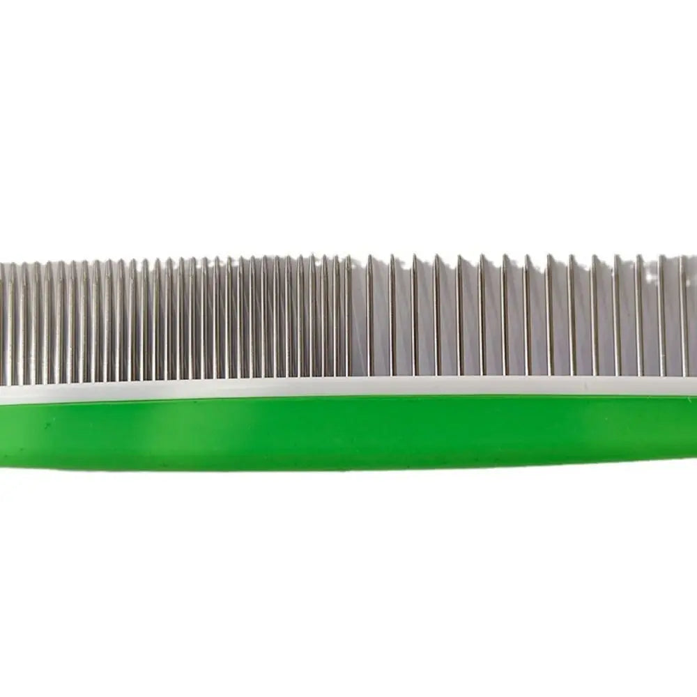 Portable Stainless Steel Pet Open Knot Comb Single Row Pet Supplies Dog Cat Pin Comb Grooming Shedding Tools Pet