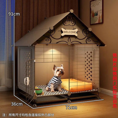 Dog Cage Small Dog Kennel One Room One Living Room One Bathroom Dog Villa Indoor Household With Toilet Bichon Teddy Only