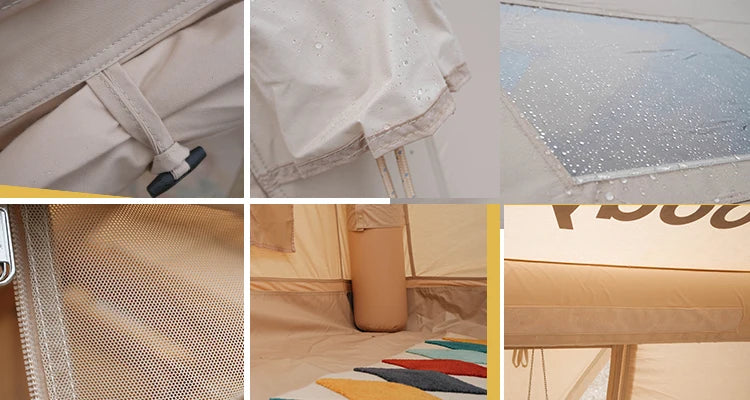 Outdoor Camping Pet Tent Waterproof Breathable Warm Inflatable Portable Small and Medium Dog Cat Nest