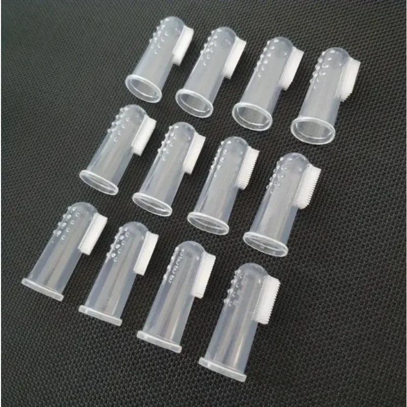 16pcs, Ultra-Soft Silicone Toothbrush for Dogs & Cats - Best for Dental Health,Gentle on Teeth & Gums,Easy To Use,Dog Toothbrus