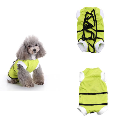Pet Cat Recovery Surgical Costume Pet Dog Sterilization Clothes Pet Physiological Pants Anti-licking Vest for Abdomen Protect