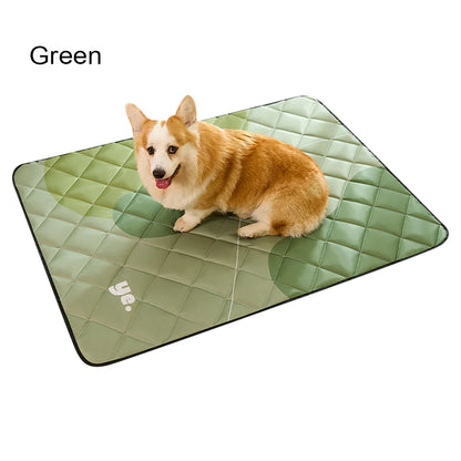Foldable Dog Cat  Bed for Large Medium Small Pets – Portable & Space-Saving Pet Mat Soft Washable Cushion with Non-Slip Bottom