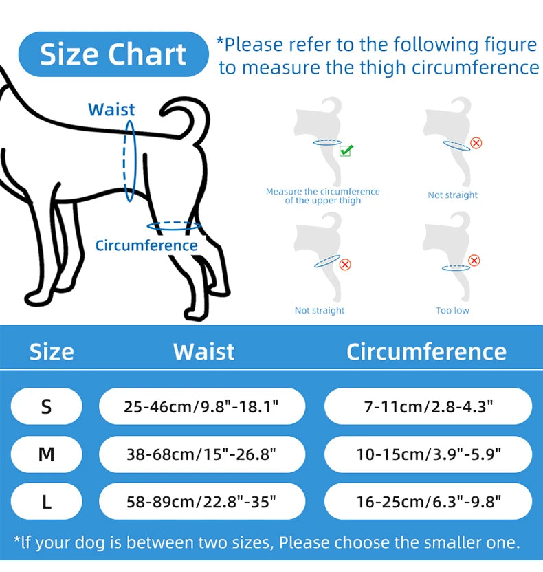 Pets Dogs High Quality Hind Leg Guard Recovery Orthodontic Band for Pet Dog Protective Hip Joint Correction Restore Pet Supplies