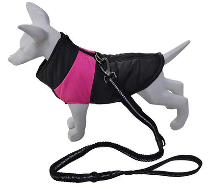 the WARMER JACKET - Pet Waterproof Warm Large Dog/Coat/Puppy Clothing, Pet Vest Jacket, Winter Warm Dog Clothes, Waterproof Pet Vest Zipper Jacket