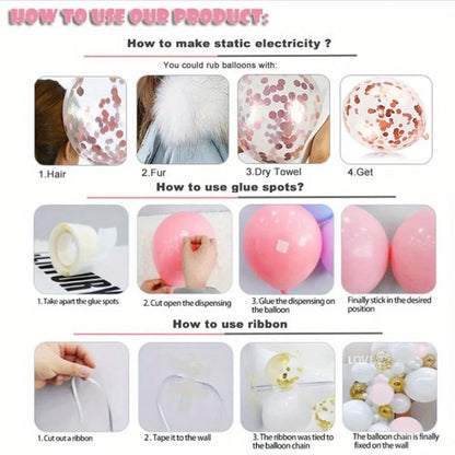 156PCS Dog Theme Balloon Garland Arch Set Party Birthday Atmosphere Background - Home and Scene Decoration Supplies