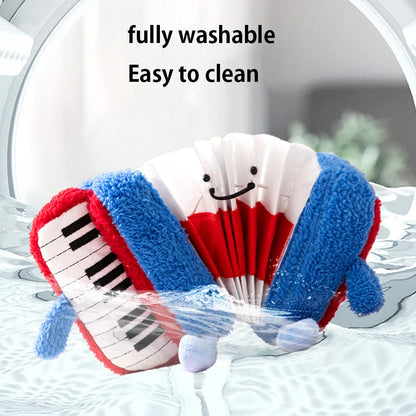 Pet Dog Alone-Time Puzzle Toy • 1PC Sound-Making Food-Hiding Toy • Bite-Resistant Interactive Boredom Relief Tool