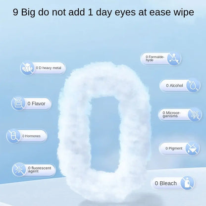 the PET WIPES - 80Pcs/Pack Pet Wipes, Pet Eye and Ear Wipes for Wiping Pets, Dog/Cat Pure Water Wet Pet No-Rinse Tear Stain Removal Cleaning