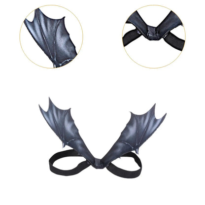 Dog Bat Wings Cute Dress up Accessories Apparel Pet Clothing Pet Bat Wings Halloween Pet Bat Costume for Small Medium Large Dogs