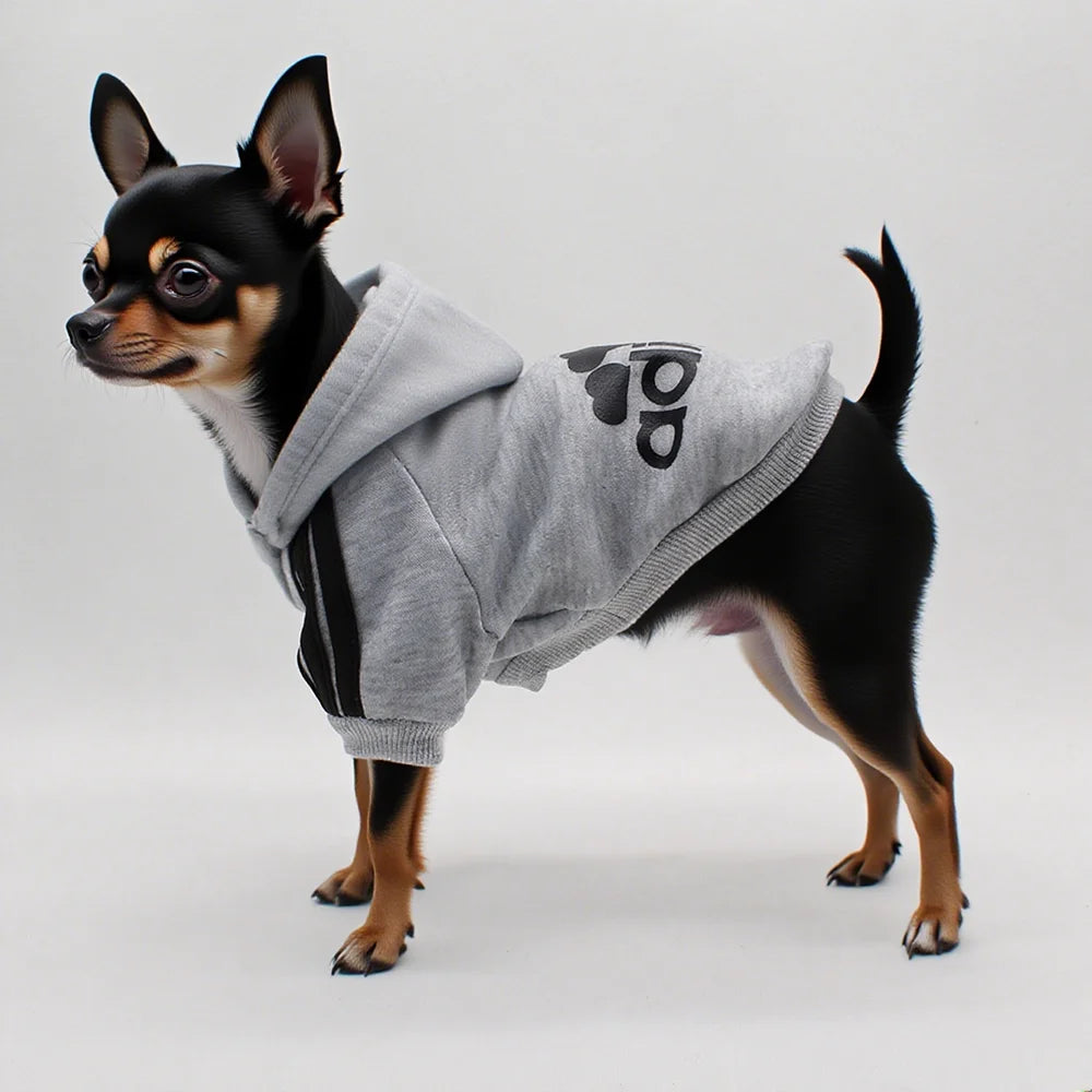 XS-5XL Sport Dog Clothes for Small Medium Big Large Dogs Cotton Hooded Sweatshirt Hot Selling Warm Two-Legged Pet Hoodies