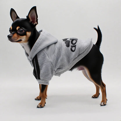 XS-5XL Sport Dog Clothes for Small Medium Big Large Dogs Cotton Hooded Sweatshirt Hot Selling Warm Two-Legged Pet Hoodies