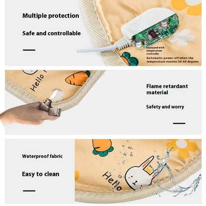 40x60cm Pet Electric Blanket Heating Pad Dog Waterproof Blanket Cats Dogs Electric Blanket Cat Small Heating Pads Pet Products