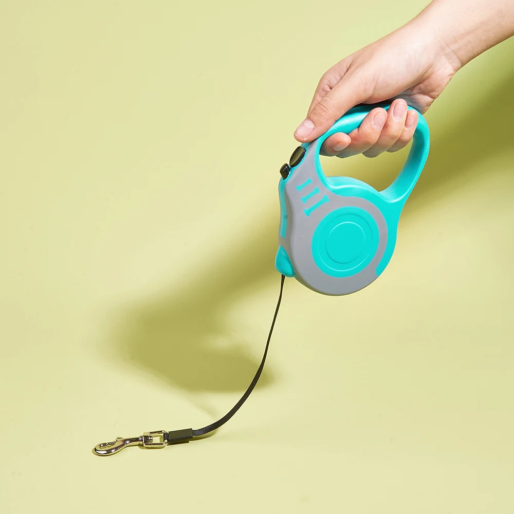 the SUREGRIP RETRACTABLE LEASH - 3m/5m Dog Leash, Strong Nylon Puppy Lead for Small/Medium/Large Dogs/Cats, Automatic Retractable Durable Yorkshire Pet Supplies