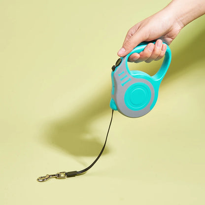 the SUREGRIP RETRACTABLE LEASH - 3m/5m Dog Leash, Strong Nylon Puppy Lead for Small/Medium/Large Dogs/Cats, Automatic Retractable Durable Yorkshire Pet Supplies