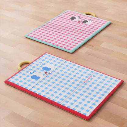 Foldable Chic Pet Bed - Cute Portable Dog Cat Mat for Indoor & Outdoor Use Soft  Washable Pad for Puppy Kitten Small Pet