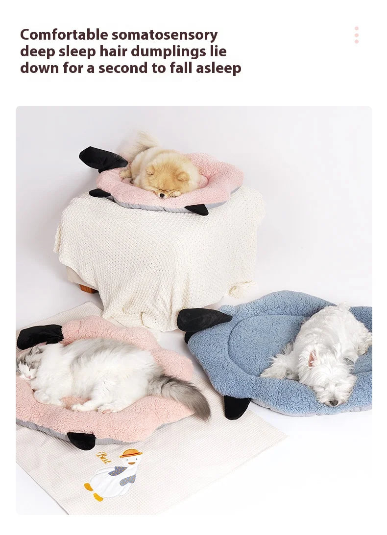 New Cute Cloud Sheep Mimi Mat, Cat and Dog Universal Cute Warm Winter Mat, Pet Mattress, Cat Winter Mattress, Pet Sofa
