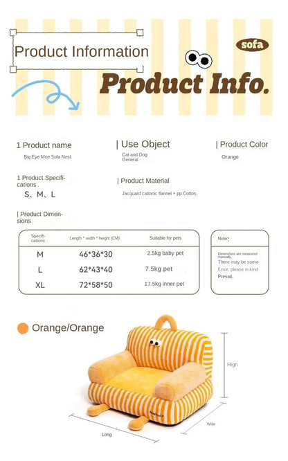 Kennel Universal in All Seasons Small and Medium-sized Dogs Removable and Washable Dog Bed Small Teddy Sofa Pet Accessories