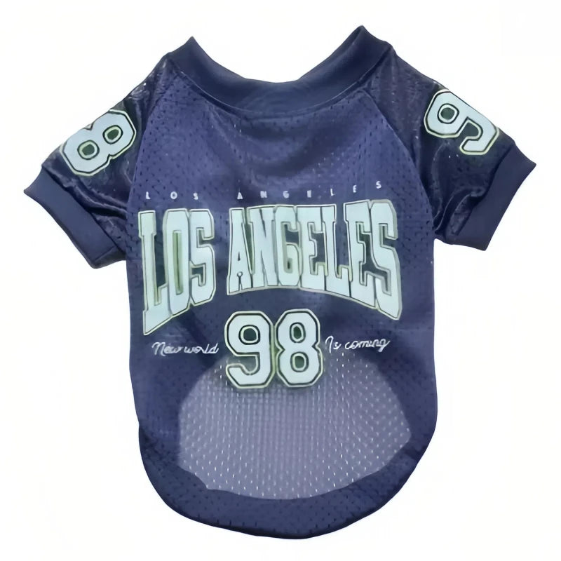 Summer Pet Dog Cooling Vest Fashion Soft Clothing Summer Casual Shirts Small Medium Large Dogs Puppy French Bulldog Pet Clothes