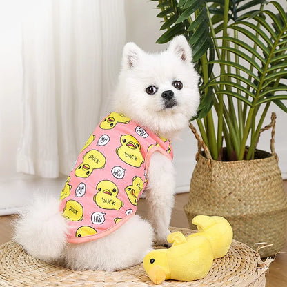 Pet Clothes for Small Dogs Cats Shirt for The Summer Dog Clothes for Chihuahua Corgi Bichon Poodle Pug Papillon Teddy Pomeranian