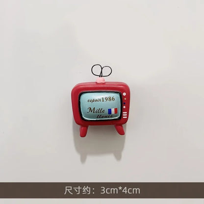 3D Fridge Magnet Puppy Cartoon Cat and Dog Refrigerator Stickers  Anti-theft Entrance Door Decorative Magnetic Creative Message