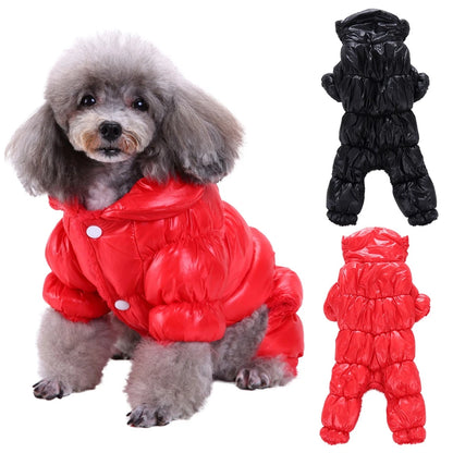 the ASTRO DOG - Winter Pet Dog Clothes Super Warm Jacket Thicker Cotton Coat Waterproof Small Dogs Pets Clothing for French Bulldog Puppy