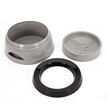 1PC Pet Water Bowl for Car, Anti-Slip and Splash-Proof Keeps Mouth Dry Floating Water Bowl Leak-Proof Water Basin Easy to Carry