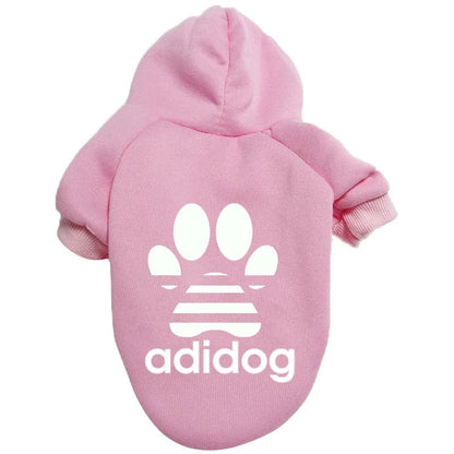 Dog Clothes Casual Autumn and Winter Hooded Sweater Large, Medium and Small Dogs Pet Clothing