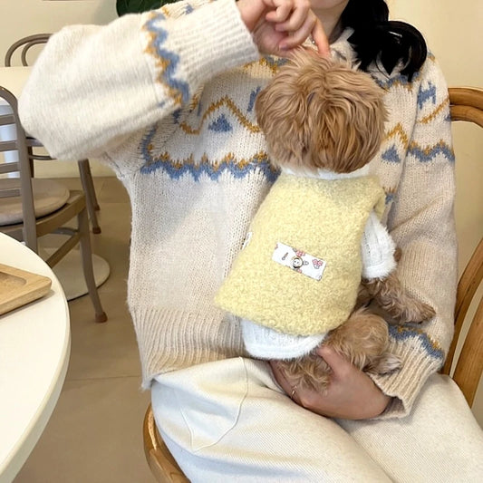 Pet cotton coat - Dog clothes - Small dog - Cat cotton jacket