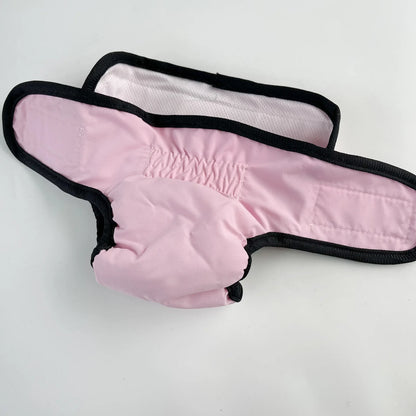 Washable Pet Dog Diapers Males Absorbent Adjustable Puppy Big dog Physiological Pants for Dogs Reusable Pets Dogs Panties Shorts