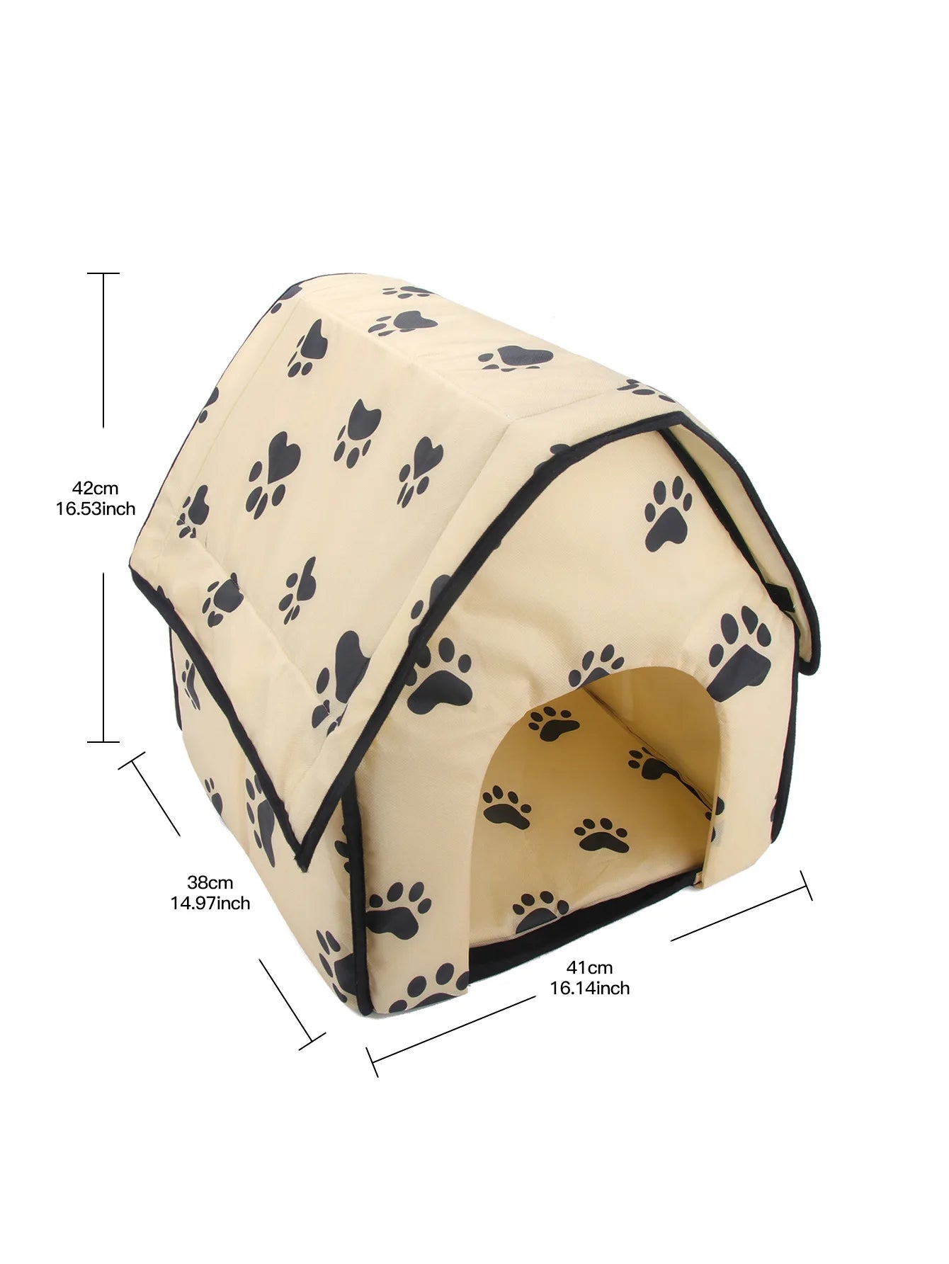 Warm and Comfortable Pets House Detachable and Washable Dog/cat Bed Suitable for Small Dogs and Small To Medium-sized Cats Cave