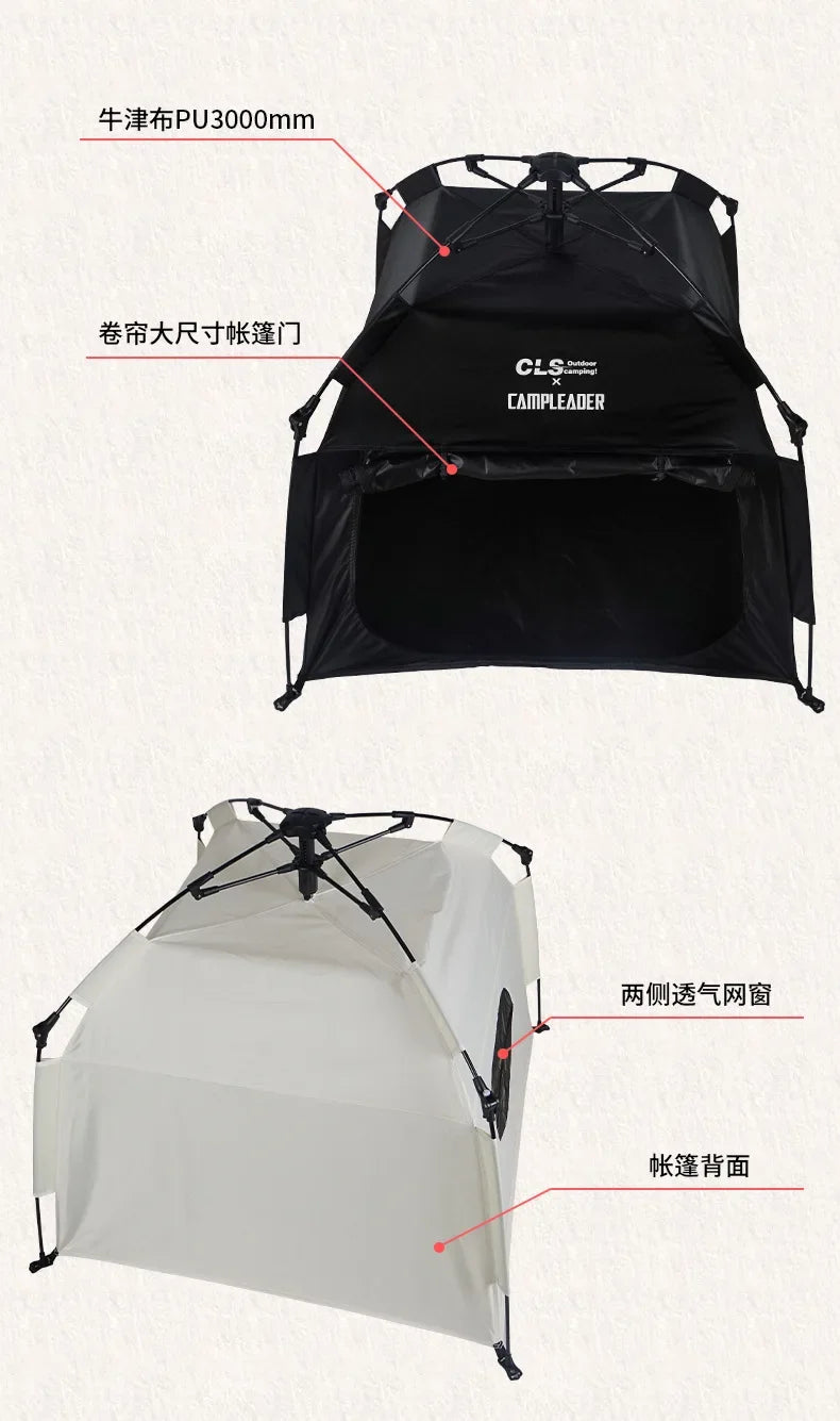 Pet tent fully automatic folding cat dog house portable car large dog rain and sun protection portable tent
