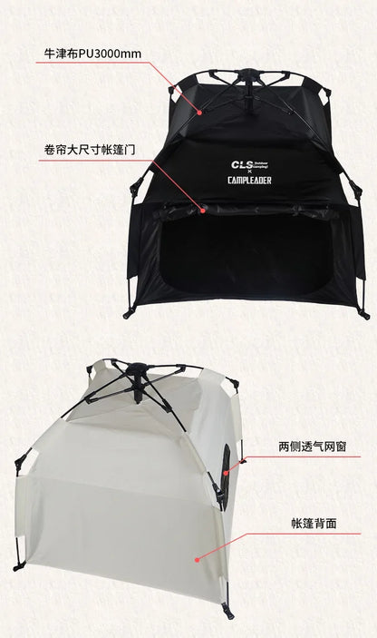 Pet tent fully automatic folding cat dog house portable car large dog rain and sun protection portable tent