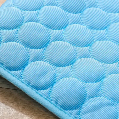 Dog Cooling Summer Pad Mat For Dogs Cat Blanket Sofa Breathable Pet Dog Bed Summer Puppy Pet Mat Car Seat Cover Pet Supplies