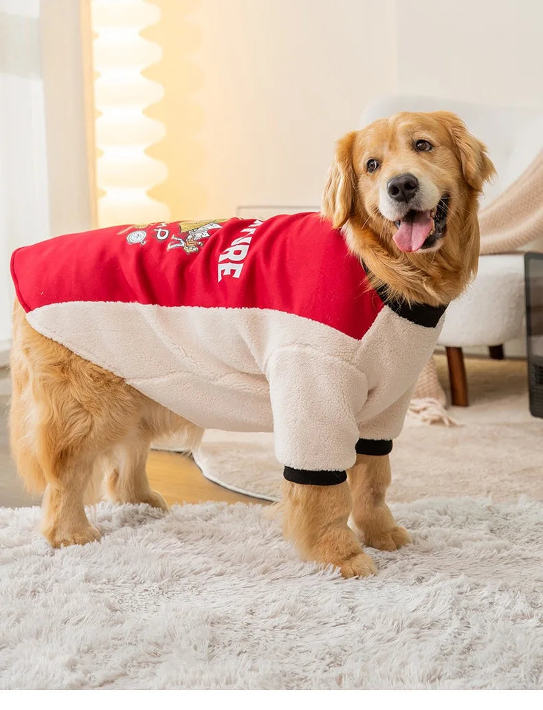 Autumn and winter sweaters for Big Dogs Two Legged Dog Sweater Spring Medium-sized Dog Pet Clothing Big Dog Clothing