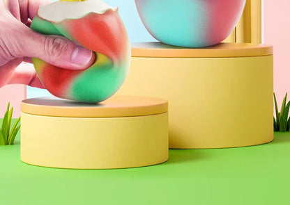 Dog Latex Toys Interactive Games Stretchable Dragon Eggs Teething Playing Easy Clean Squeeze Transform Sound Toys Pet Supplies