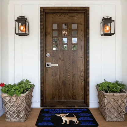 Beagle Dog Doormat Non-Slip Kitchen Bath Mat Living Room Door Floor Entrance Carpet Rug