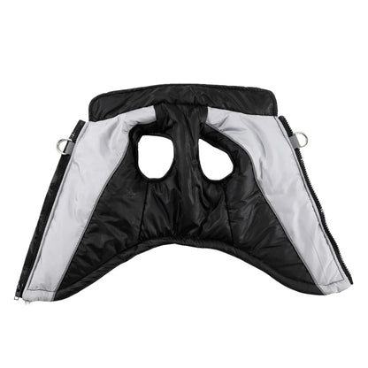 Reflective Dog Clothes For Winter Warm Puppy Vest Coat With D-ring Outdoor Waterproof Pet Jacket For Small Medium Dogs Yorkshire