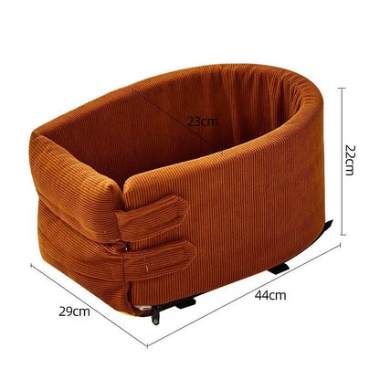 Dog Car Seat Bed Car Central Dog Car Seat Bed Portable Dog Carrier for Small Dogs Cats Safety Travel Bag Dog Accessories