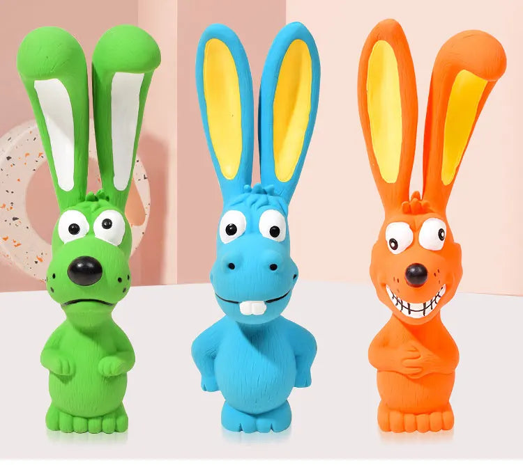 Latex Pet dog toys Squeaky Pets Chew Toys for Small Medium Dogs Bite Resistant Dog Cleaning Tooth Toys Pet Supplies