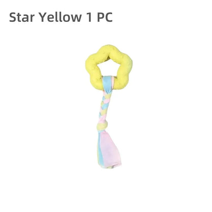 Puppy Toy Pet Dog Cotton Rope Toys Molar Stick Clean Tooth Chewing Toy Puppy Medium Large Dogs Funny Interactive Training